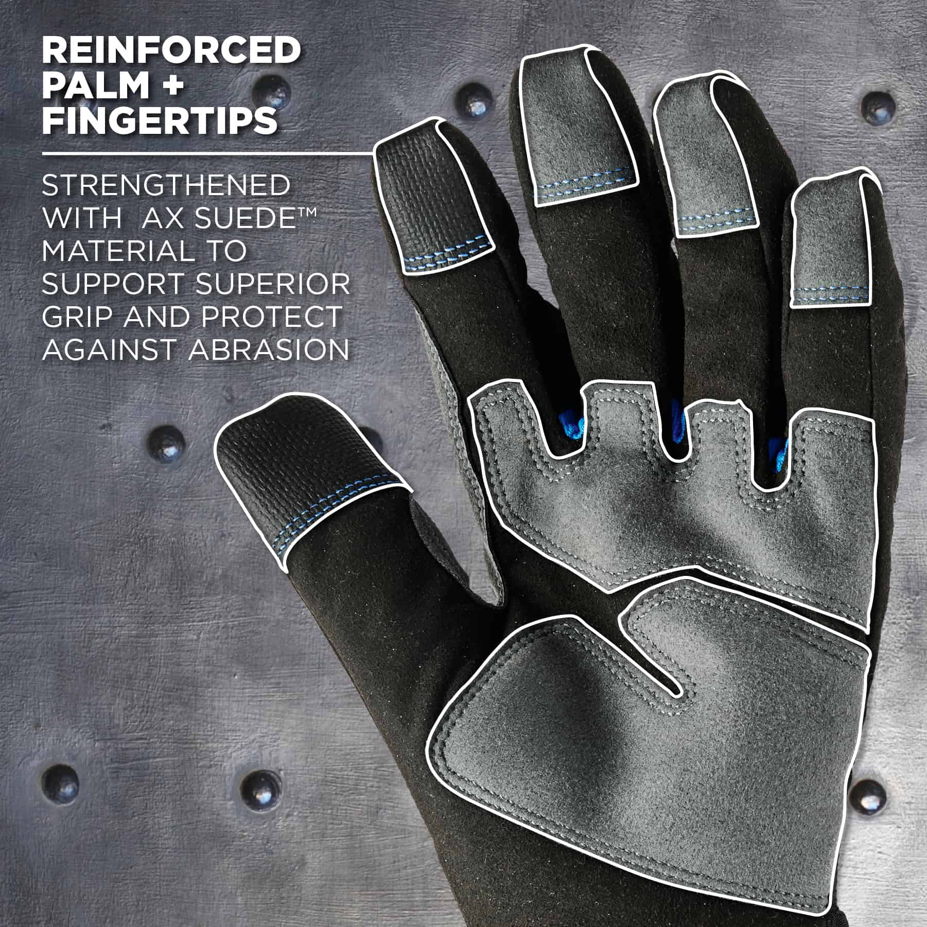 Reinforced Thermal Winter Work Gloves - Winter